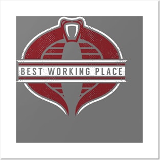 Best Working Place Posters and Art